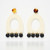 Chess Cartouche Earrings by NoShade