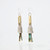 Turquoise Tassel Earrings by Eric Silva