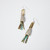 Turquoise Tassel Earrings by Eric Silva