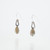 Sterling Silver & Labradorite Long Earrings by Eric Silva