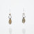Sterling Silver & Labradorite Long Earrings by Eric Silva