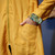 Reversible van Gogh Sunflowers Raincoat