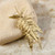 Michael Michaud Bronze Fern Pin