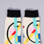 Kandinsky Circles in a Circle Socks