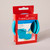 Image features the front of the blue Faber-Castell Clic & Go Water Cup in red packaging.