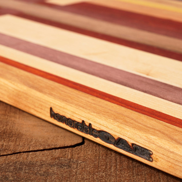 Honorable Oak Large Exotic Wood Cutting Board by Honorable Oak