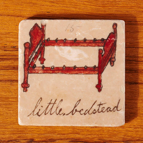The Painted Lily Lapp Little Bedstead Tile by The Painted Lily