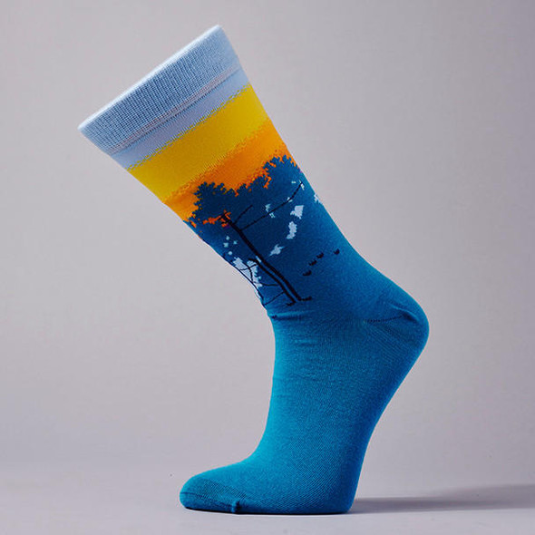 Philadelphia Museum of Art Cross La Pointe de la Galere Socks