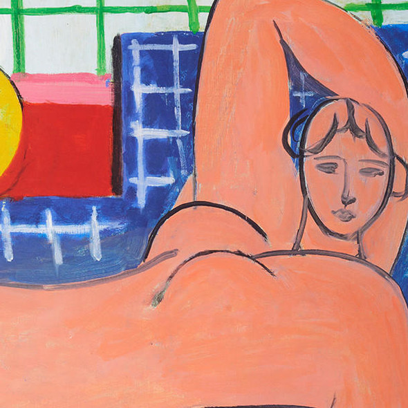 Philadelphia Museum of Art Matisse Large Reclining Nude Archival Poster