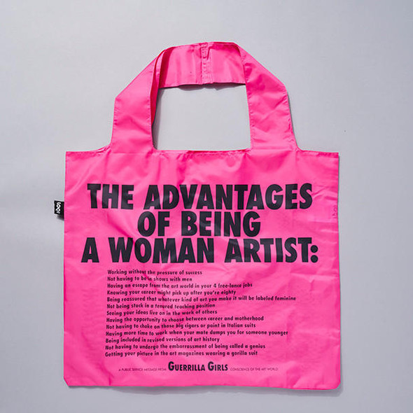  Guerrilla Girls The Advantages Of Being A Woman Artist Folding Tote 