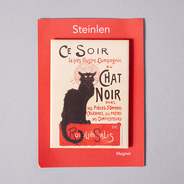 Philadelphia Museum of Art Steinlen Le Chat Noir - Ce Soir Magnet 
