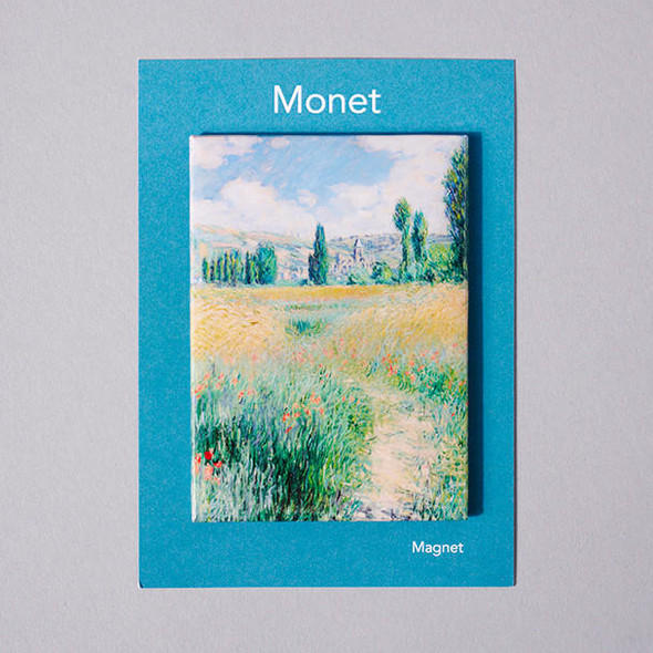 Philadelphia Museum of Art Monet Path on the Island of Saint Martin Vetheuil Magnet 