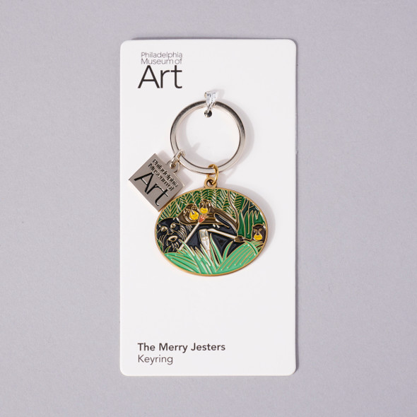 Rousseau Merry Jesters Keychain