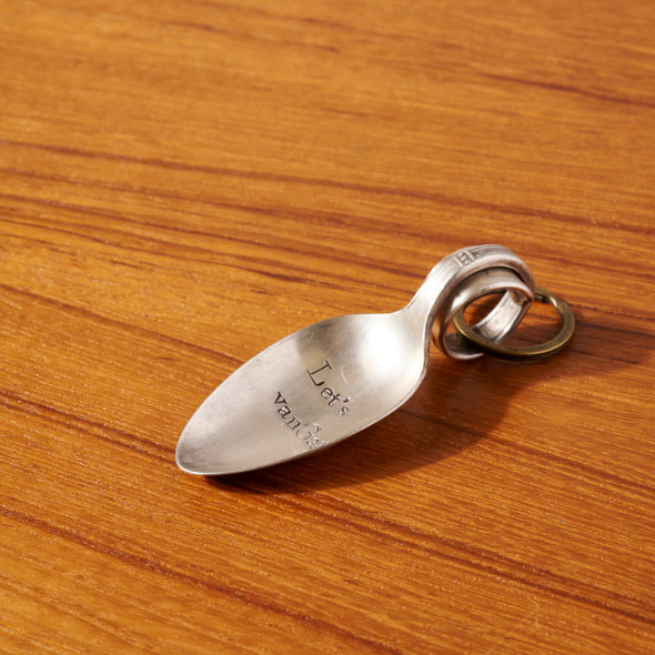 'Let's vanGogh' Spoon Keychain by Kinder Studio Design