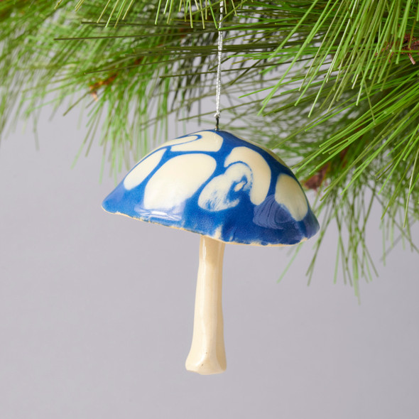 Handpainted Ceramic Mushroom