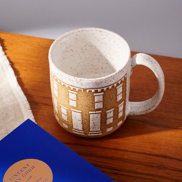 Speckled Rowhouse Mugs by Sidewalk Ceramics