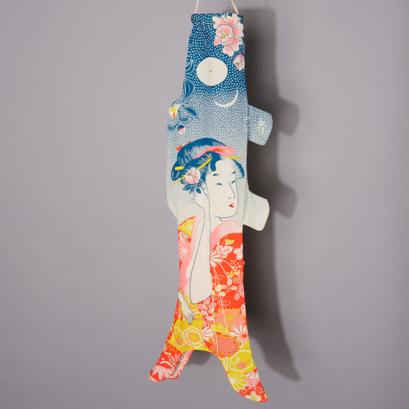 Koinobori Tattoo Geisha Windsock