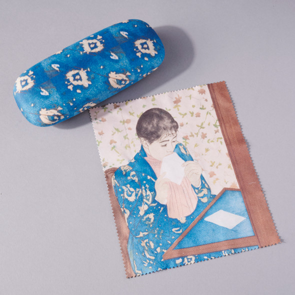 Mary Cassatt The Letter Eyeglass Case and Lens Cloth