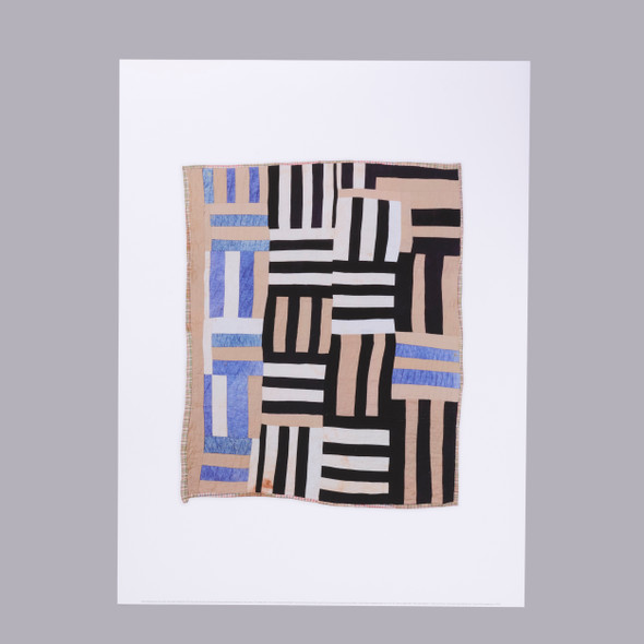 Loretta Pettway Roman Stripes Variation Quilt Archival Poster