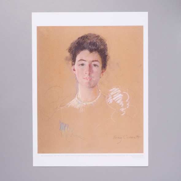 Mary Cassatt Portrait of Mabel S. Simpkins Mini Poster