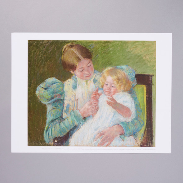 Mary Cassatt Pattycake (Mother and Child) Mini Poster