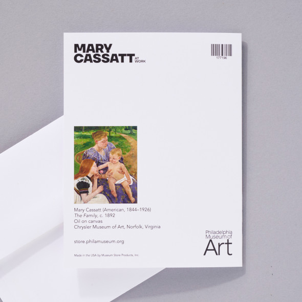 Mary Cassatt The Family Notecard