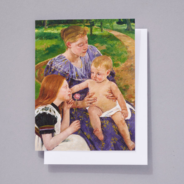 Mary Cassatt The Family Notecard