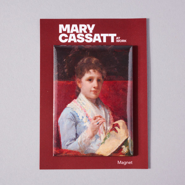 Mary Cassatt Mary Ellison Embroidering Magnet