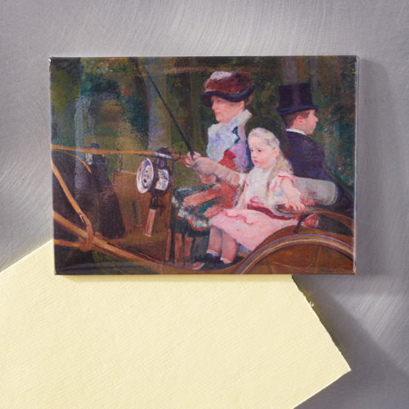 Mary Cassatt Driving Magnet