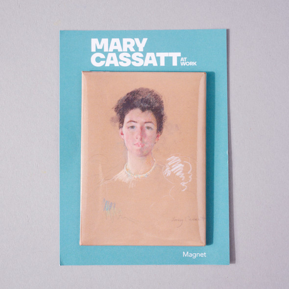 Mary Cassatt Portrait of Mabel S. Simpkins Magnet