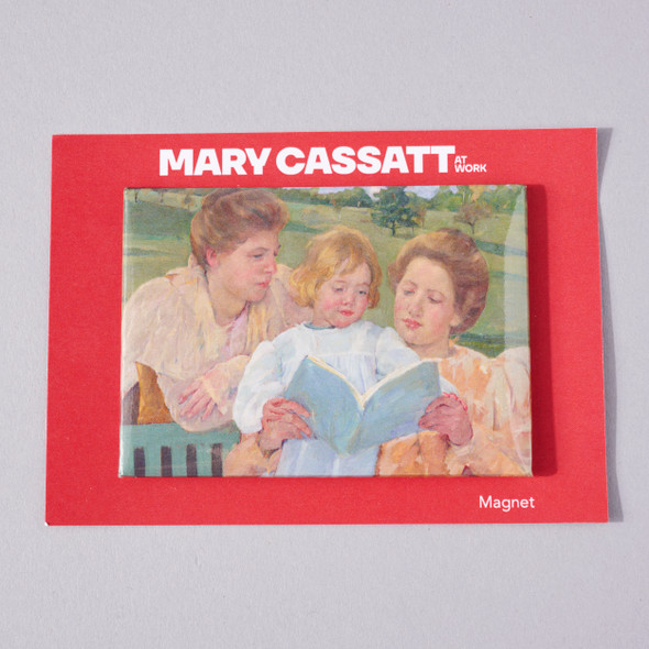 Mary Cassatt Family Group Reading Magnet