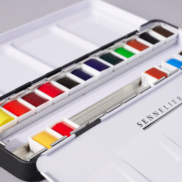 Sennelier French Artists' Watercolor Pan Set