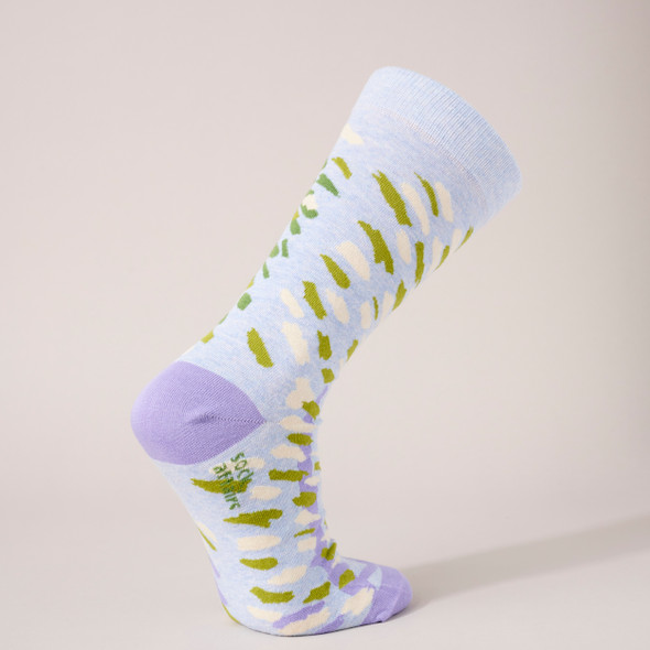 Monet The Japanese Footbridge and Water Lily Pool Socks