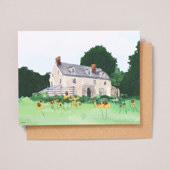 Bartrams Garden in Color Notecard by G+RIZZ