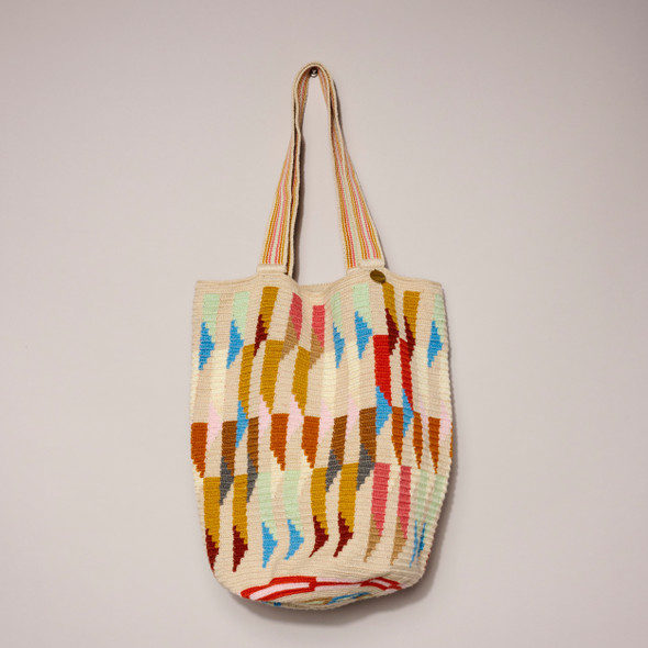 Cala Wayuu Bag in Sparrow Multi