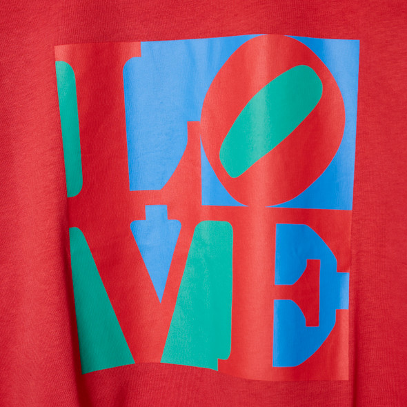 Robert Indiana "LOVE" T-Shirt Red