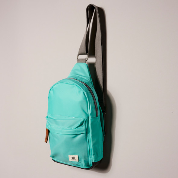 Willesden Nylon Large Sling in Capri Blue