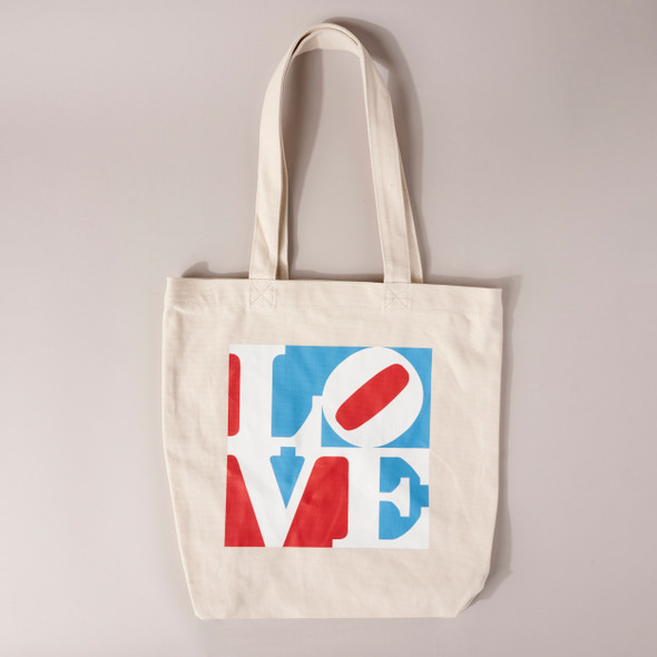 Robert Indiana "LOVE" Tote Bag