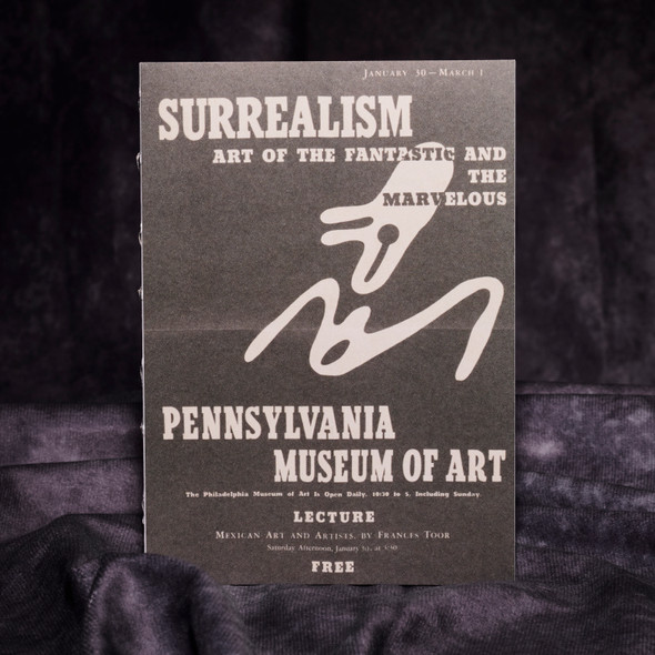 Surrealism Lecture Poster Notebook A6