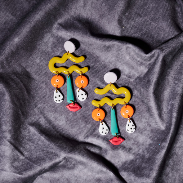 Silly Willies Earrings by Delaney & Blu