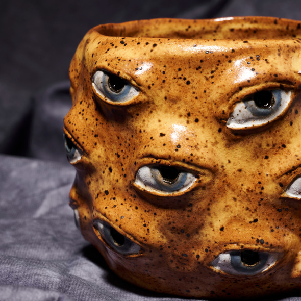Eyeball Mug by Crooked Curiosities