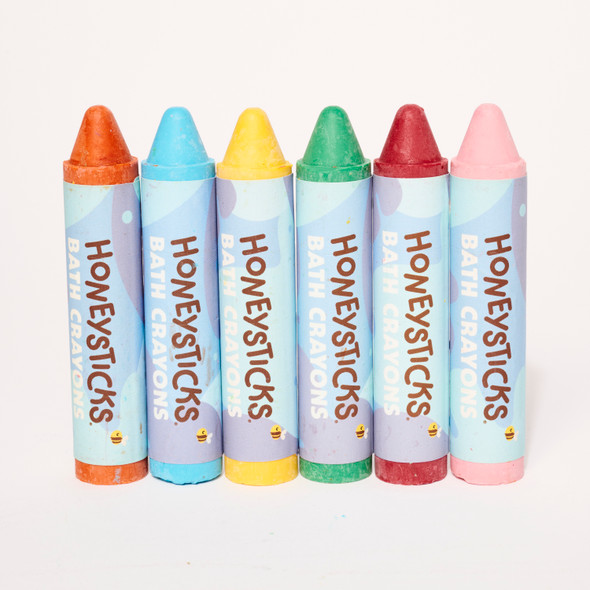 Honeysticks Bath Crayons Super Jumbo - Set of 6