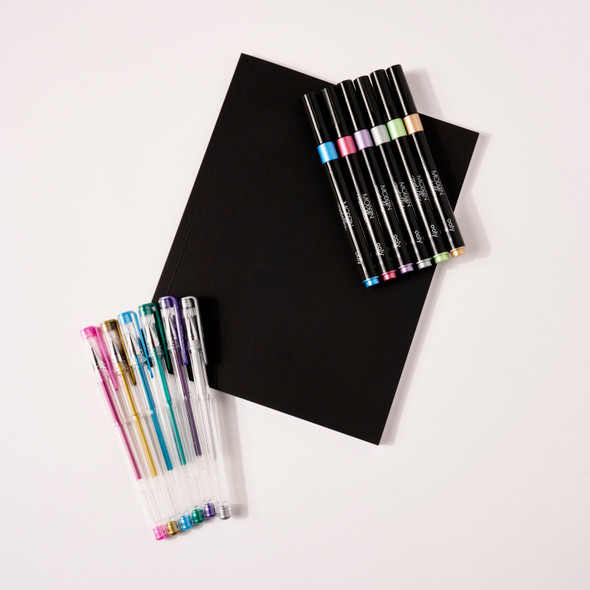 Modern Metallics: D.I.Y. Sketchbook Kit