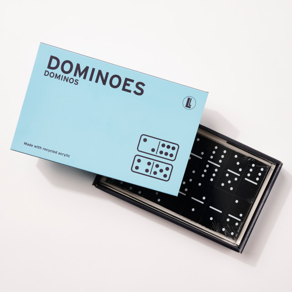Eco-Friendly Recycled Acrylic Dominoes Desktop Game