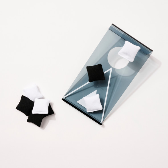 Eco-Friendly Recycled Acrylic Cornhole Desktop Game