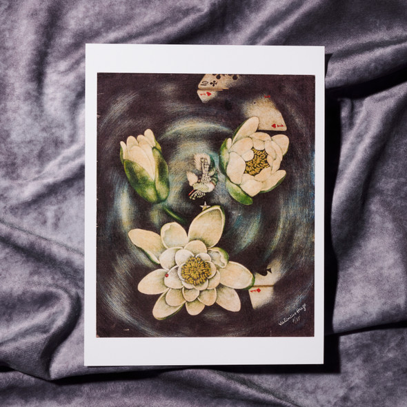 Hugo Dream Painting 6"x 8" Postcard