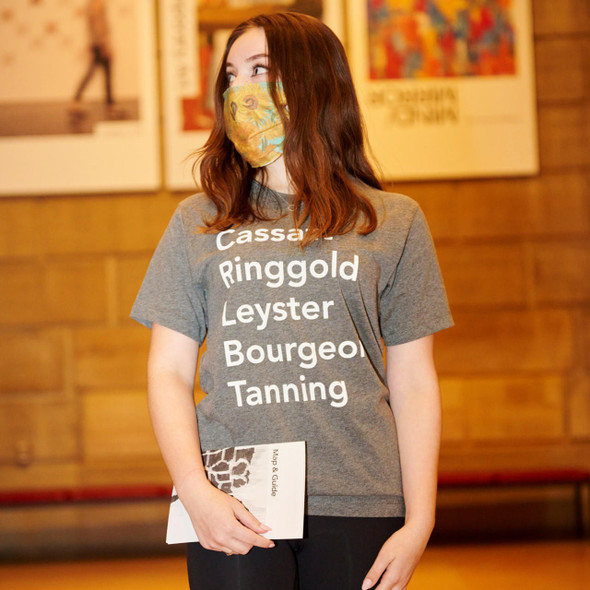 Philadelphia Museum of Art PMA x ArtGirlRising Who is Cassatt, Ringgold, Leyster, Bourgeois, Tanning? T-Shirt