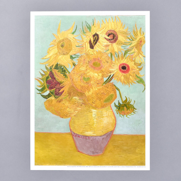 Philadelphia Museum of Art Vincent van Gogh Sunflowers Mini Poster 