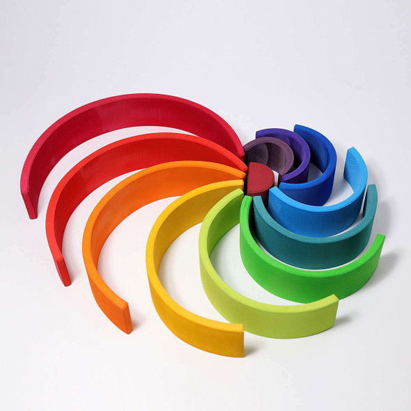 Grimms Large Wooden Rainbow