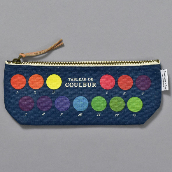 Color Wheel Vintage Pouch - Philadelphia Museum Of Art